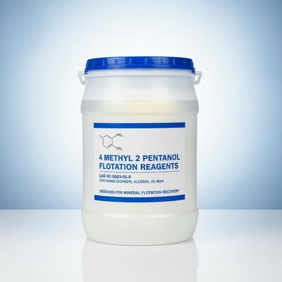 Beli 4 Reagen flotasi metil 2 pentanol no 9003 05 8 yang mengandung isopropil alkohol 3 persen maksimum yang dirancang untuk pemulihan flotasi mineral online manufacture
